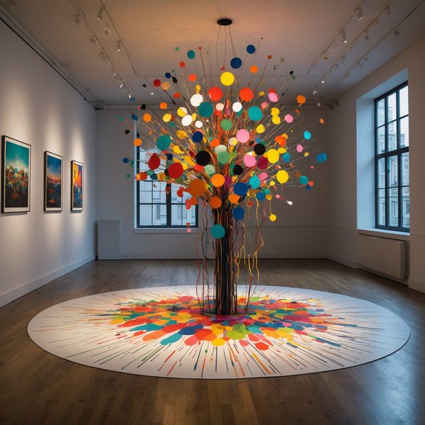 Quels sont les principes pour réussir une installation artistique interactive ?