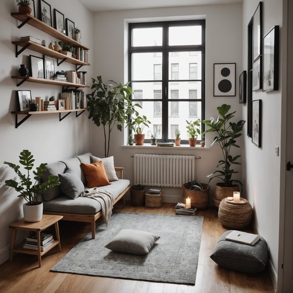 Comment créer un espace de lecture et de méditation dans un petit appartement urbain ?