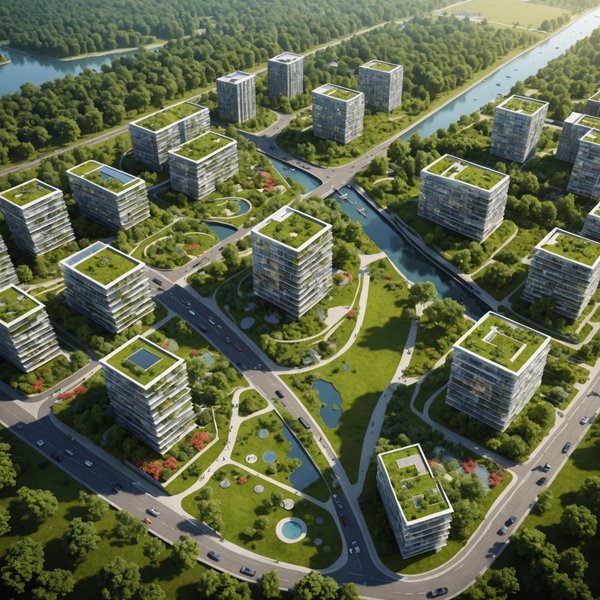 Comment concevoir un écoquartier favorisant la biodiversité et la réduction des émissions de CO2 ?