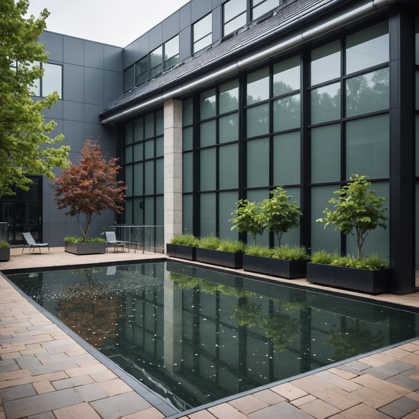 Quelles techniques innovantes pour capter et réutiliser l'eau de pluie dans un bâtiment commercial ?