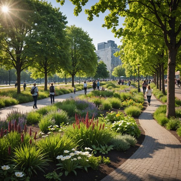 Comment les parcs urbains peuvent-ils être conçus pour favoriser la biodiversité locale ?